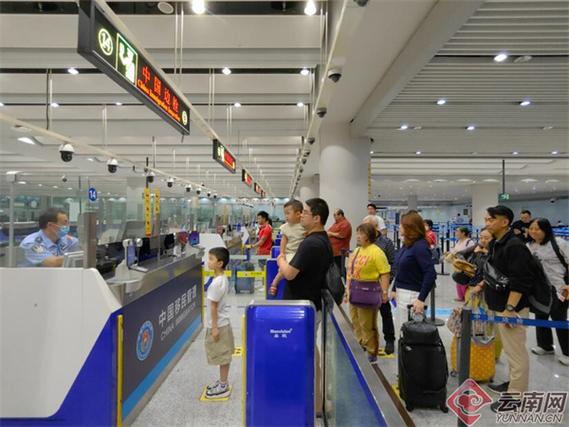 昆明长水国际机场今年出入境人员突破100万人次