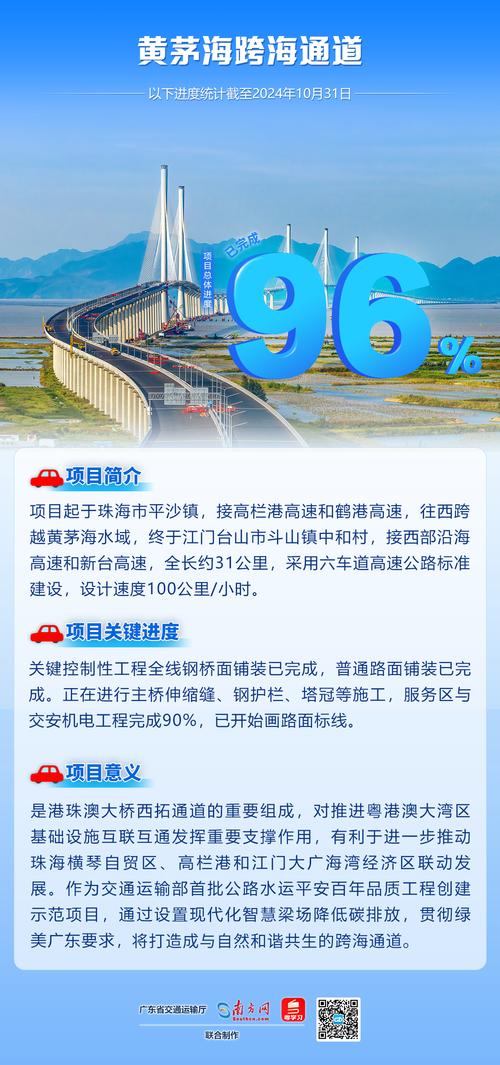 黄茅海跨海通道本月开通 拉美记者现场赞叹不已